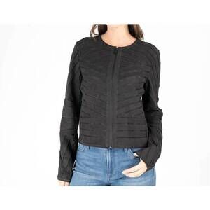 NEW MAURITIUS yva leather jacket in black